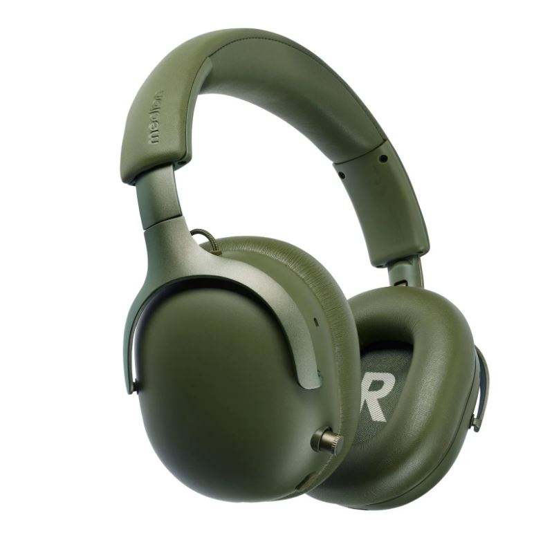 Medion LIFE HX1-Pure Over-Ear-Kopfhörer grün Bluetooth 5.4 bis 100 Std. Akkulaufzeit
