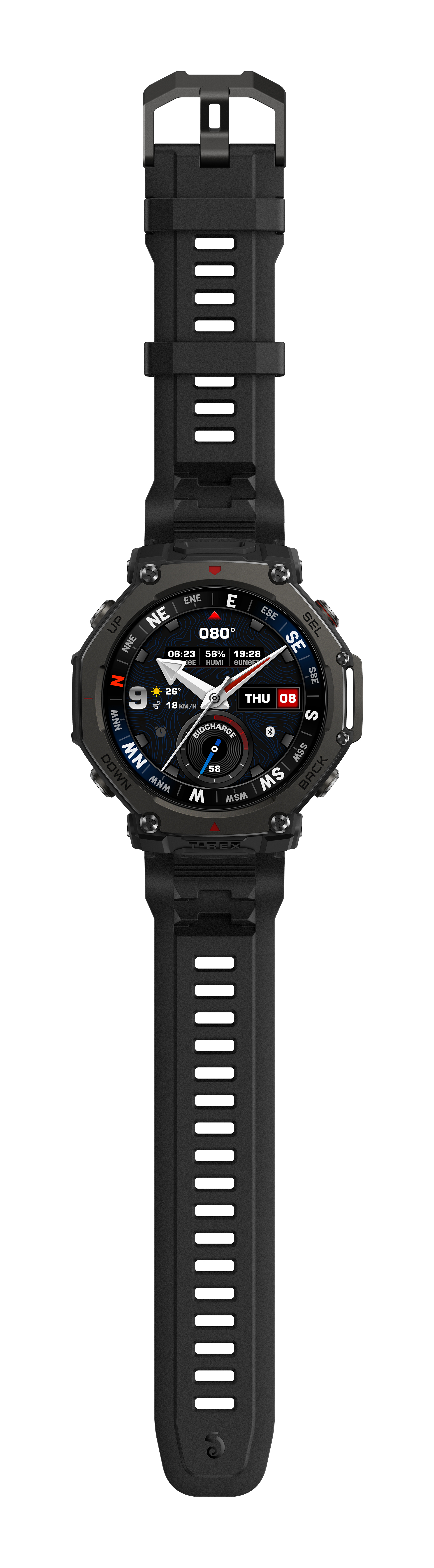 Amazfit T-Rex 3 Pro 48mm Smartwatch 1,5" AMOLED Tactical Black