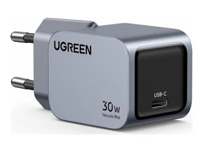 Ugreen Nexode Pro 30W USB-C GaN Netzteil EU Grau