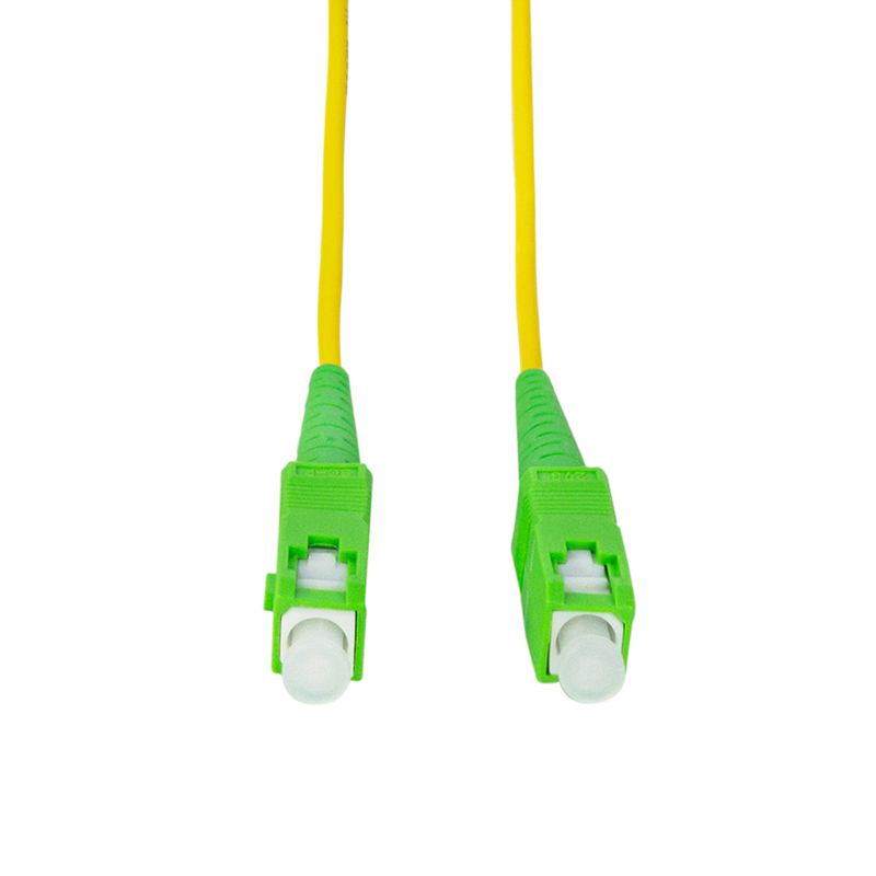 LogiLink Professional FPSSC10 LWL Patchkabel SC/APC OS2 10 m Gelb