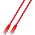 EFB-Elektronik RJ45 Patchkabel Cat.5e U/UTP PVC CCA rot 30m Hersteller: EFB Elektronik (K8096.30)