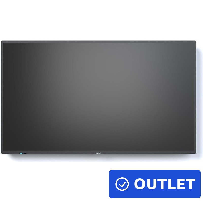 NEC MultiSync P495 49" 4K UHD IPS Digital Signage Monitor Schwarz (60005049) (geöffnet)