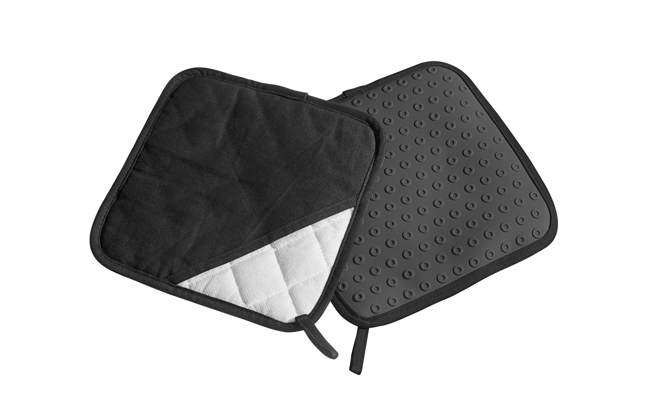 Lurch 70091 Topfuntersetzer 2 Stück 20 cm 315 °C Schwarz/Grau/Weiß