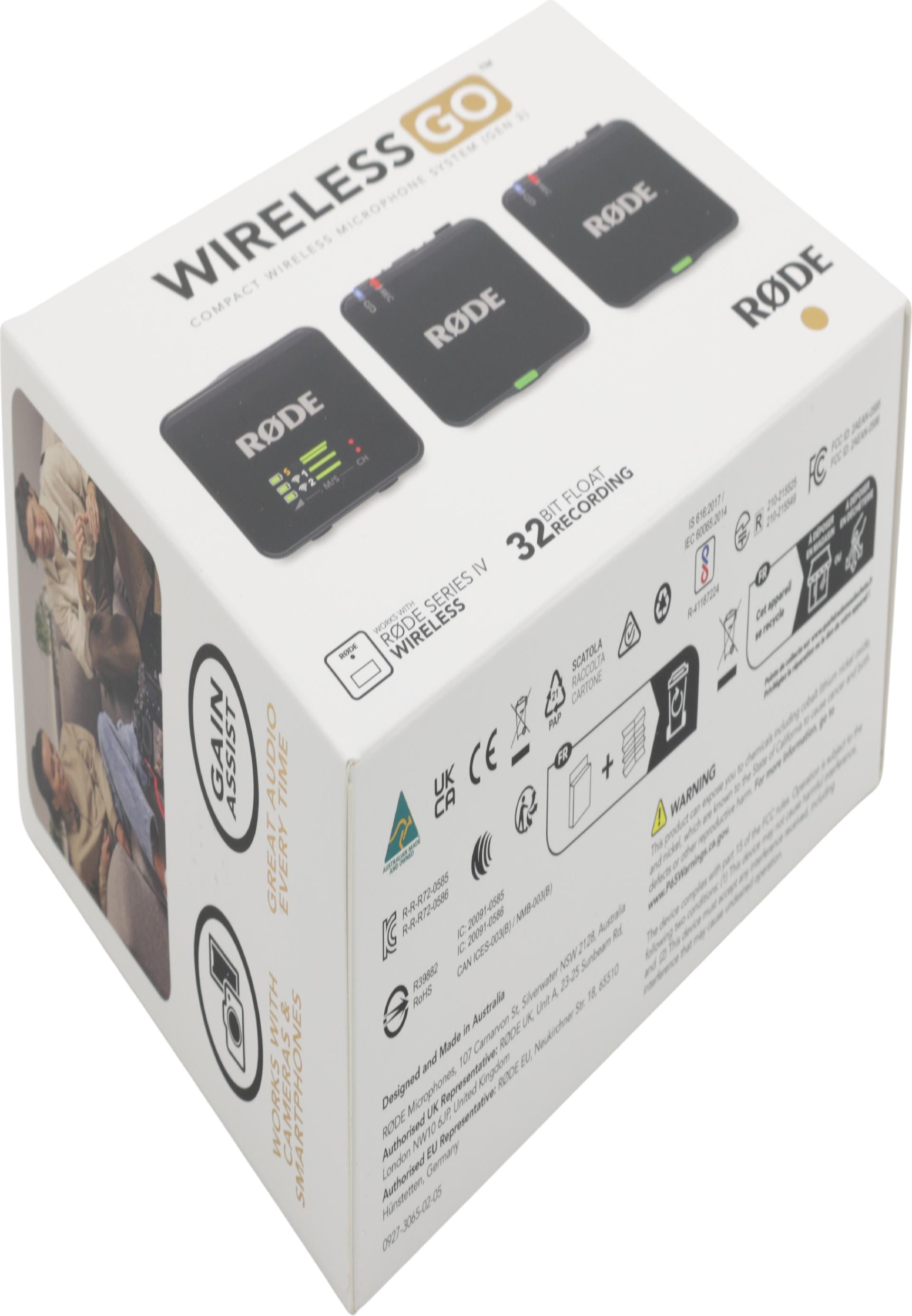 RØDE Wireless GO III Schwarz