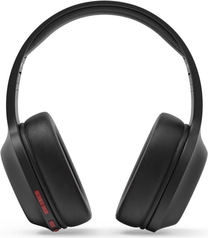 Hama Spirit Calypso II Kopfhörer Kabellos Kopfband Anrufe/Musik Bluetooth Schwarz - Rot (00184176)