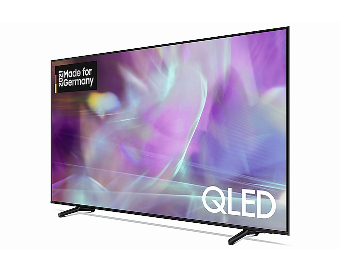 Samsung GQ50Q60AAU 125 cm (50) Diagonalklasse Q60A Series LCD TV mit LED Hintergrundbeleuchtung QLED Smart TV Tizen OS 4K UHD (2160p) 3840 x 2160 HDR Quantum Dot, Dual LED Schwarz  - Onlineshop JACOB Elektronik