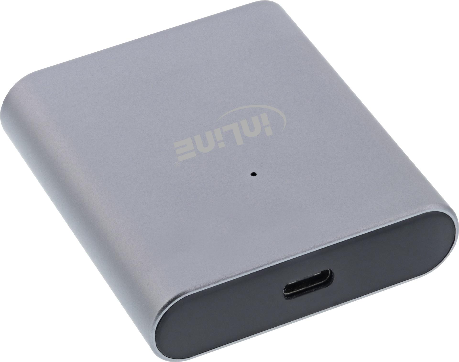 InLine Card Reader USB 3.2 Gen.2 USB-C oder USB-A für CFexpress Typ-B Schwarz