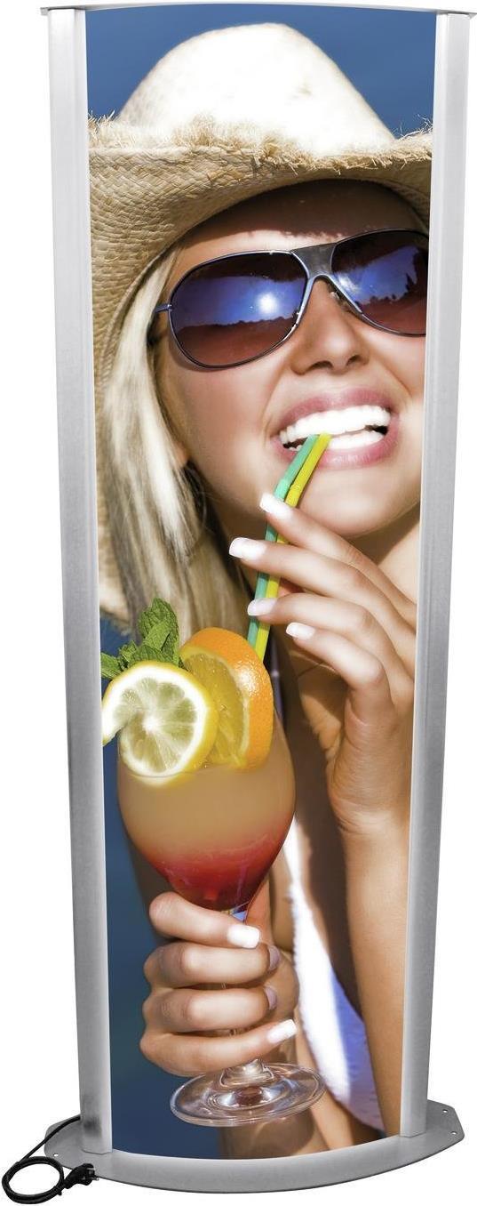 EUROPALMS Infosäule, groß, 200x80cm (83331740)