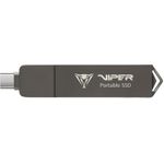 SSD Patriot PVP30 512GB 1000MB/s USB Duo A+C 3.2 Gen2 Alu (PVP30512G28UDG)