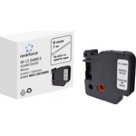 Schriftband Renkforce RF-LT-D40913 Kompatibel ersetzt DYMO D1 - 40913 9 mm Bandfarbe: Weiß Schriftfarbe: Schwarz 7 m (RF-6027852)