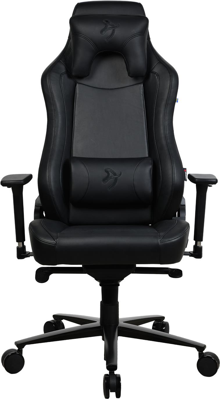 AROZZI Gaming Stuhl Vernazza Pure Black - SoftPU