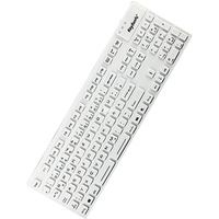 KEYSONIC Silikon Keyboard KSK-8030" weiß (28063)