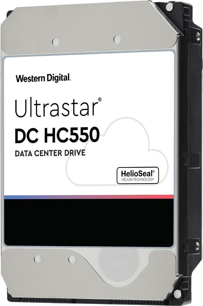 WD Ultrastar DC HC550 WUH721818ALE6L4 - Festplatte - 18TB - intern - 3.5 (8,9 cm) - SATA 6Gb/s - 7200 U/min - Puffer: 512MB (0F38459) - Sonderposten