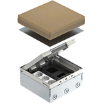 OBO Bettermann UDHOME4 2V V Steckdose Typ C (Euro-Stecker) Edelstahl (7427200)