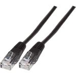 EFB-Elektronik Modularkabel RJ45 (8/4) - RJ45 (8/4), vergossen, schwarz, 0,5 m Hersteller: EFB Elektronik (K2422.0,5)