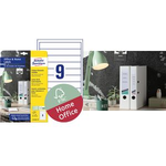 10 Einsteck-Rueckenschilder weiß fuer 4.5 cm (C32266-10)