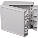 BOPLA Wand-Gehäuse, Installations-Gehäuse Polycarbonat Licht-Grau (RAL 7035) 125 x 151 x 60 96013225 (96013225)