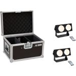 EUROLITE Set 2x LED CBB-2 COB WW Leiste + Case (20000810)