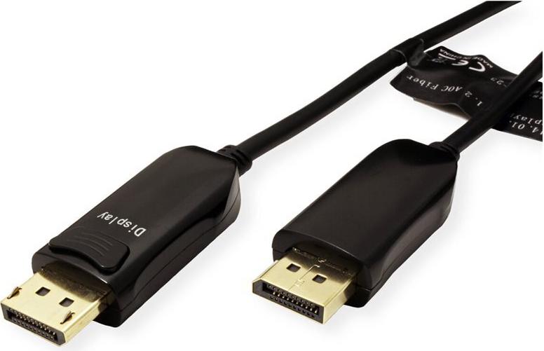 ROLINE Roline DisplayPort 1.4 Kabel AOC 20 m Schwarz
