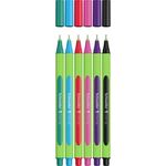 5 + 1 GRATIS: 5 Schneider Line-Up Fineliner farbsortiert 0,4 mm + GRATIS 1 St. (191086)
