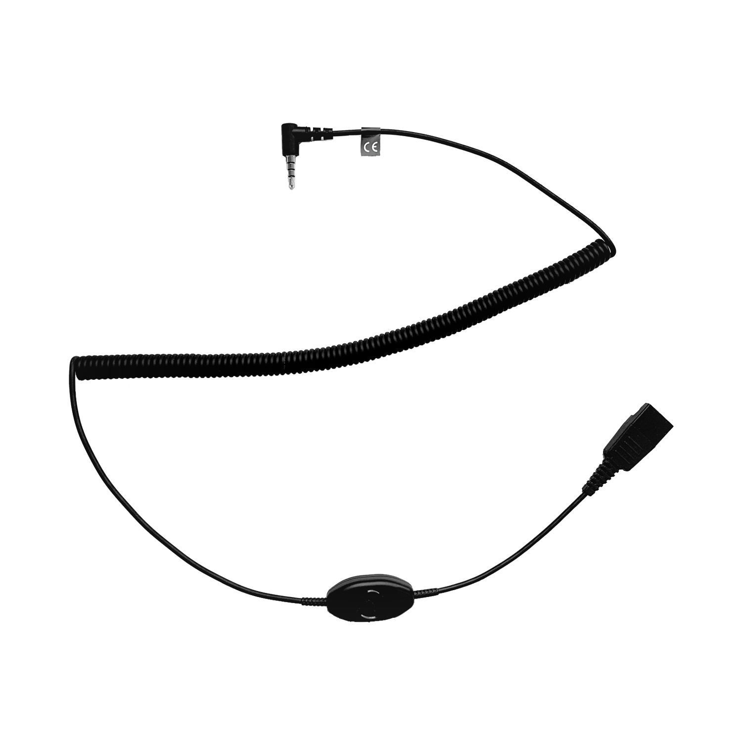 Jabra 8800-01-104 Anschlusskabel QD auf 3,5 mm Schwarz