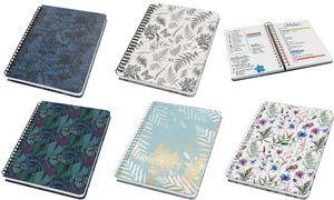 sigel Spiralbuch Jolie Inspire "Heavenly Leaves", DIN A5 162 x 215 mm, Dot-Lineatur, 100 g/qm weißes Papier, - 1 Stück (JN614)