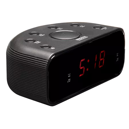 Denver CR-430 Radiowecker FM PLL LED 0,6" Schwarz