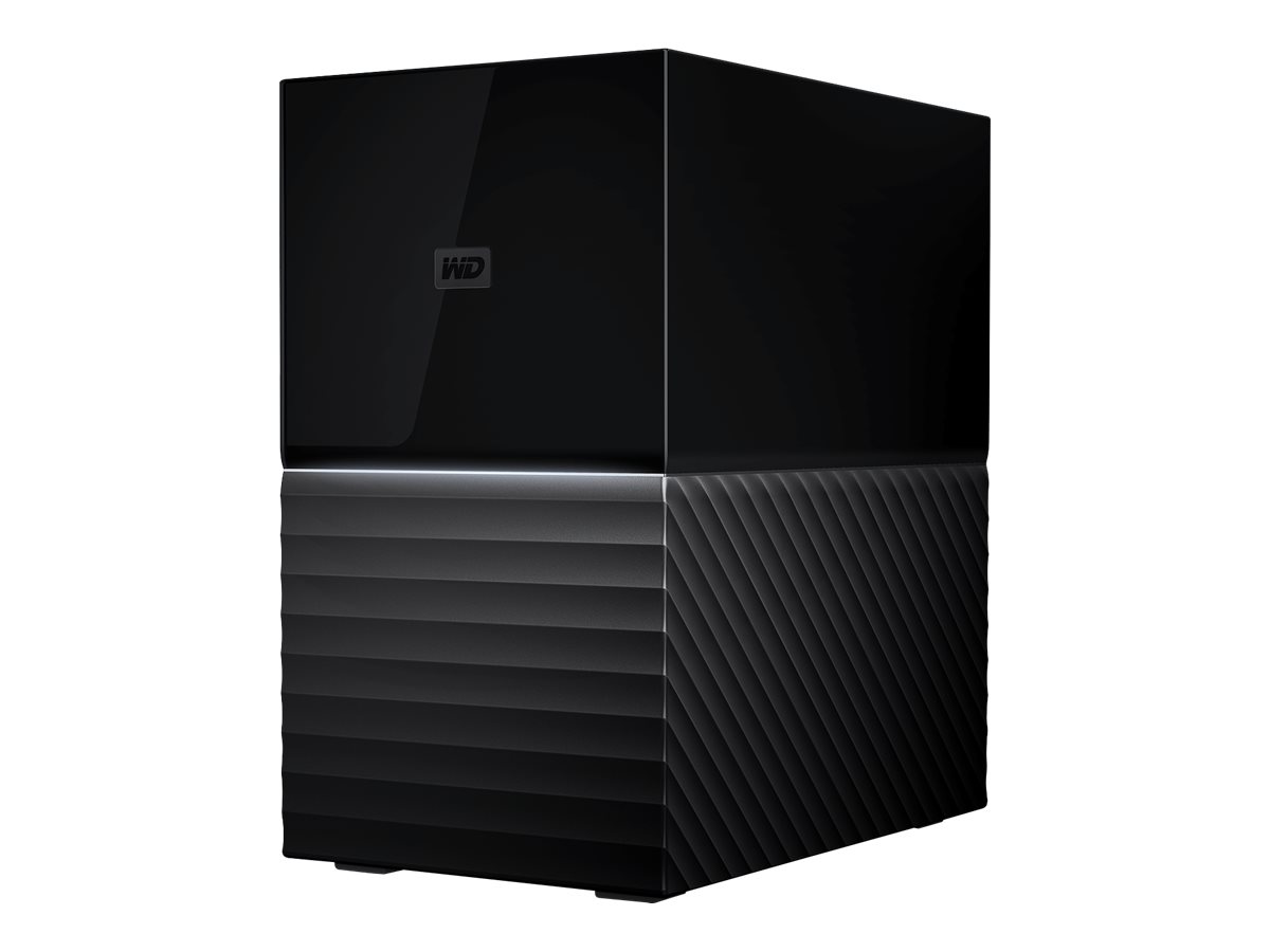 WD My Book Duo WDBFBE0280JBK 28 TB 2-Schacht Festplatten-Array USB 3.1 Gen 1 Schwarz