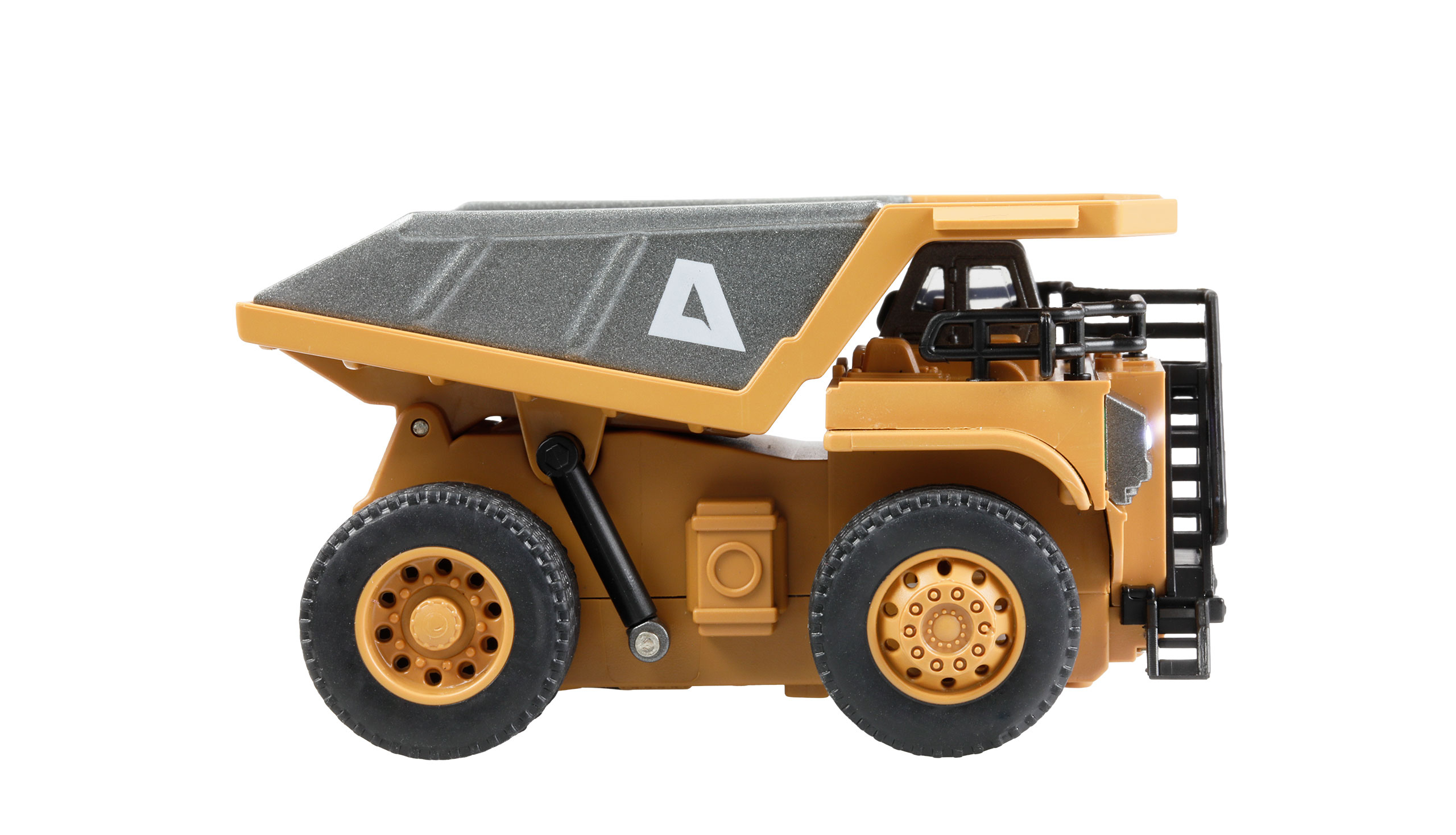 Amewi Mini-Kipper aus Metall 8-Kanal 1:64 RTR Grau, Gelb