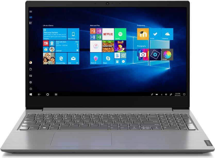 Lenovo V15 IML 82NB - Core i5 10210U / 1.6 GHz - Win 10 Home 64-Bit - UHD Graphics - 8 GB RAM - 256 GB SSD NVMe - 39.6 cm (15.6) IPS 1920 x 1080 (Full HD) - Wi-Fi 5 - Iron Gray - kbd: Deutsch - mit 2 Jahre Lenovo Depot Support