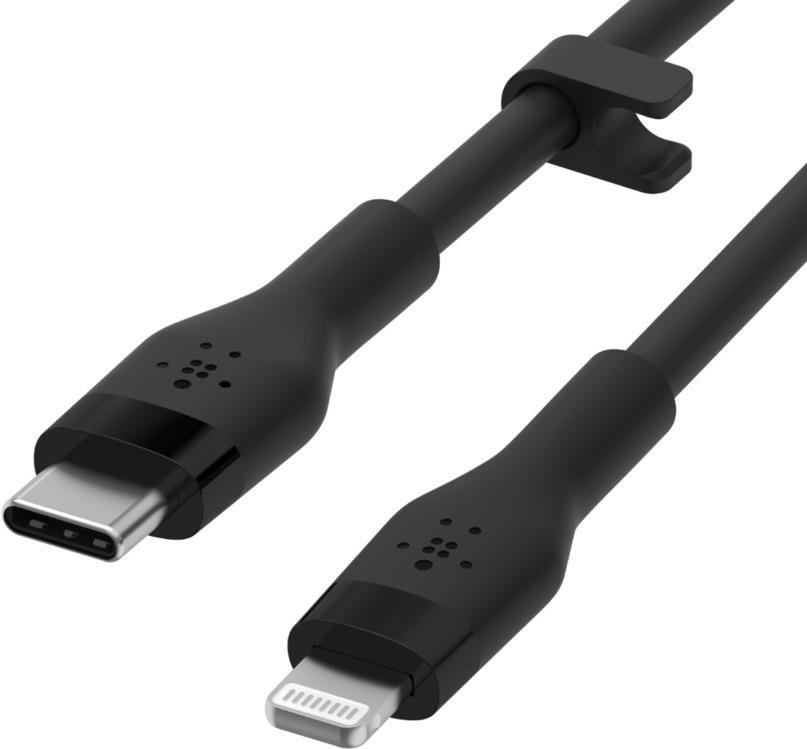 Belkin BoostCharge Lightning-Kabel USB-C auf Lightning 3 m Schwarz