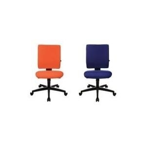 Topstar Bürodrehstuhl "Lightstar 25,40cm (10"), Stoff, blau stufenlose Sitzhöhenverstellung, mittelhohe quadratische (LS1000 G26)