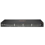 Hewlett Packard Enterprise HPE Aruba 6000 48G 4SFP Switch - Switch - L3 - managed - 48 x 10/100/1000 + 4 x Gigabit SFP - Seite-zu-Seite-Luftstrom - an Rack montierbar - AC 100 - 127 V / 200 werkseitig integriert (R8N86A#ABB)