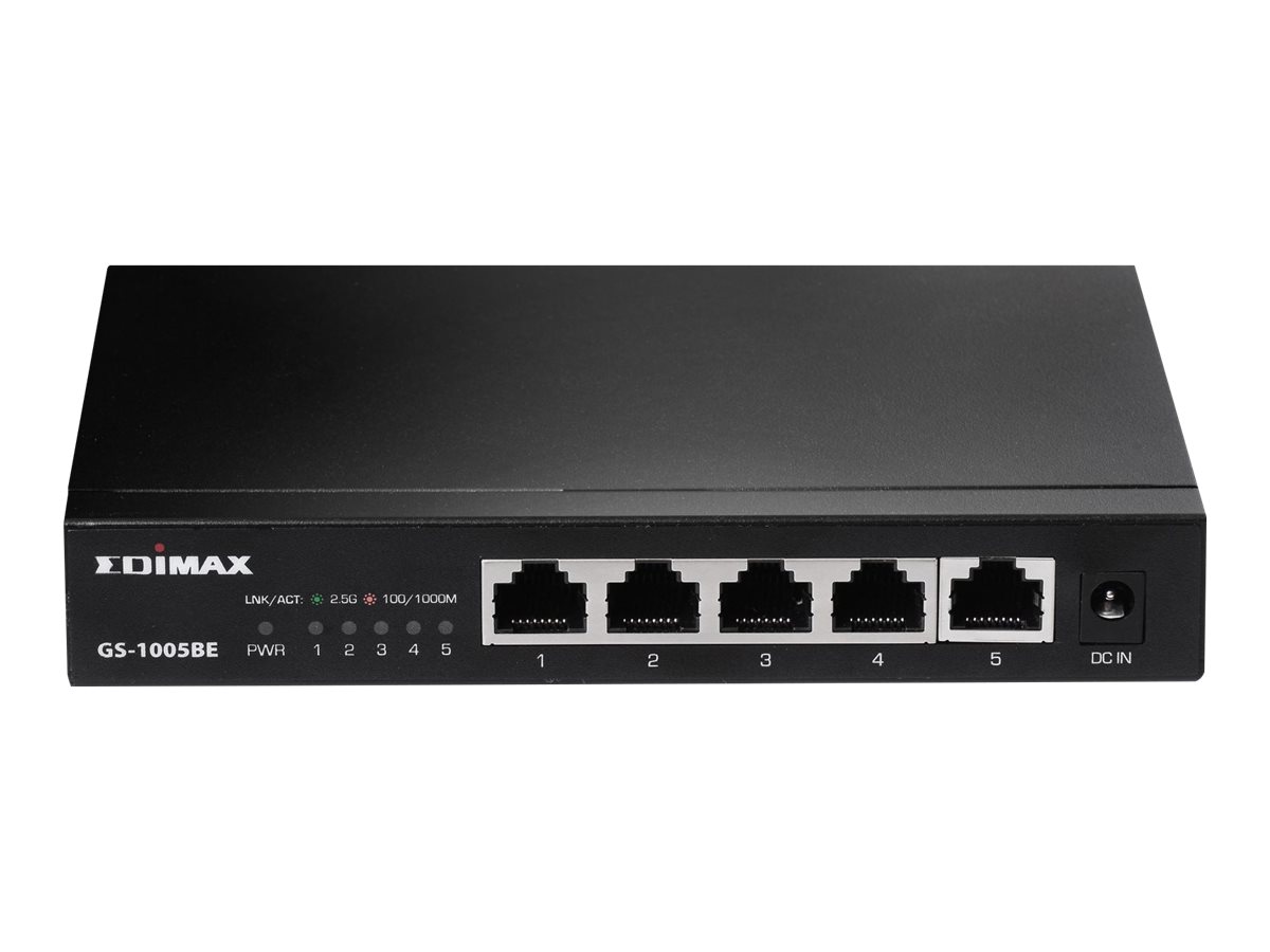 Edimax GS-1005BE Netzwerk-Switch Unmanaged 5 x 2.5G Schwarz