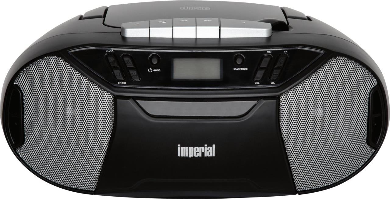 Telestar PBB 1 Analog 2 W FM Schwarz Playback MP3 (22-325-00)