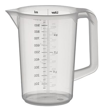 APS 30047 Messbecher 1 Liter Transparent