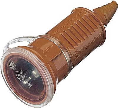 Kupplung Schuko 10842 16A2P+E 230V orange IP44 - 2-polig (10842)