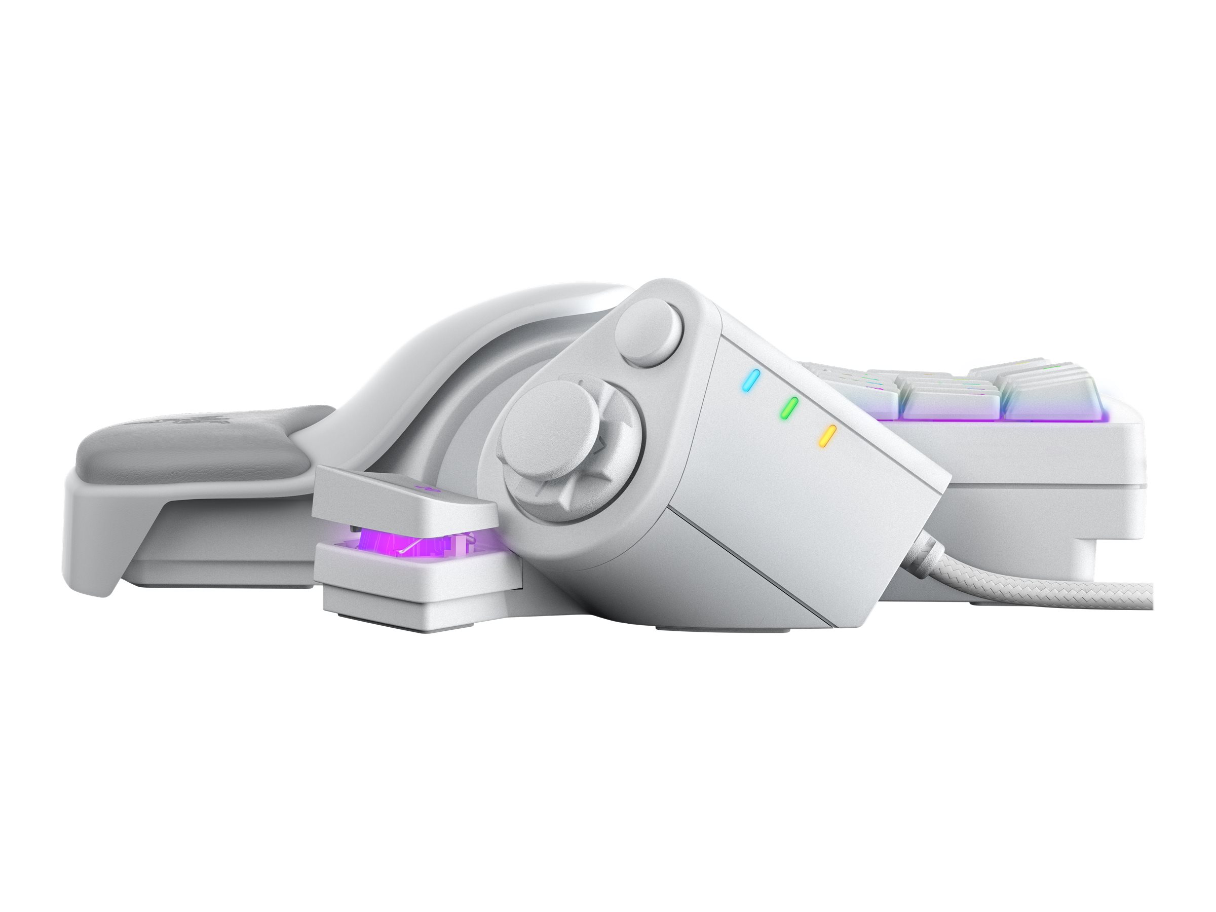 Razer Tartarus Pro Gaming-Keypad Analog Optical Switches Mercury White