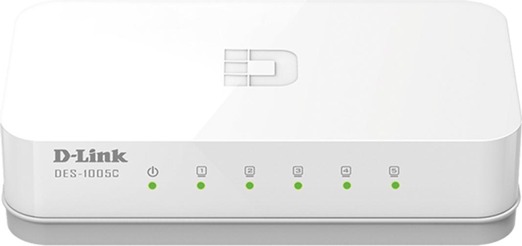 D-Link DLINK DES-1005C/E 5-Port Fast Ethernet Desktop Swi (DES-1005C/E)