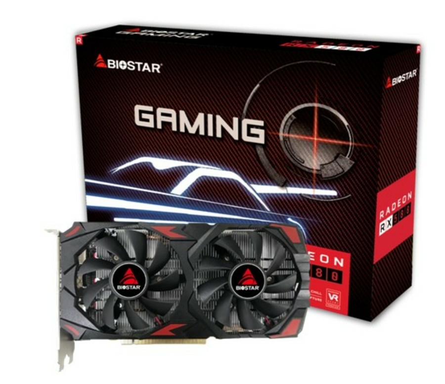 Biostar Radeon RX 580 8 GB GDDR5 Grafikkarte VA5815TQ82