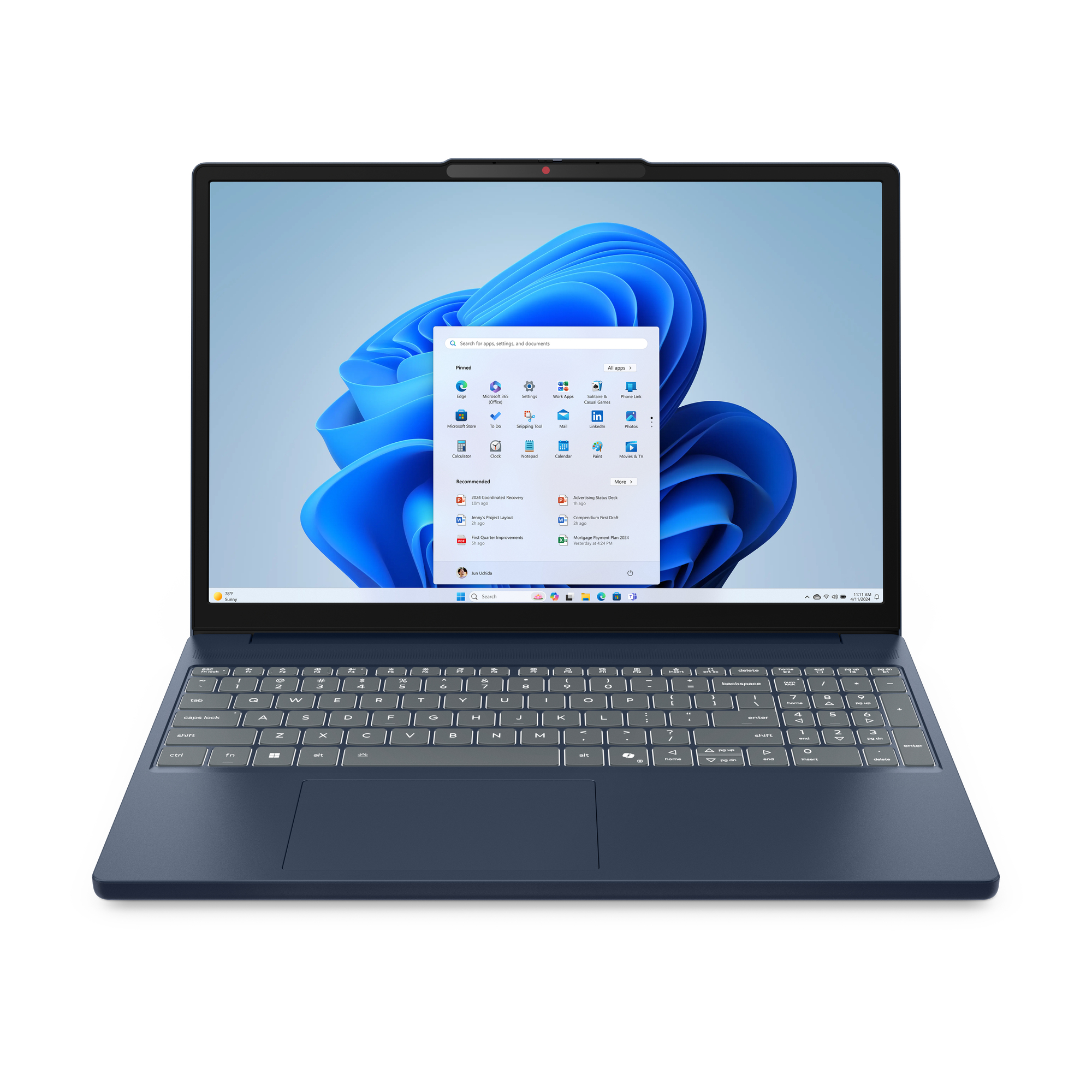Lenovo IdeaPad Slim 3 15ARP10 15.3" WUXGA AMD Ryzen 7 170 16 GB RAM 512 GB SSD Cosmic Blue