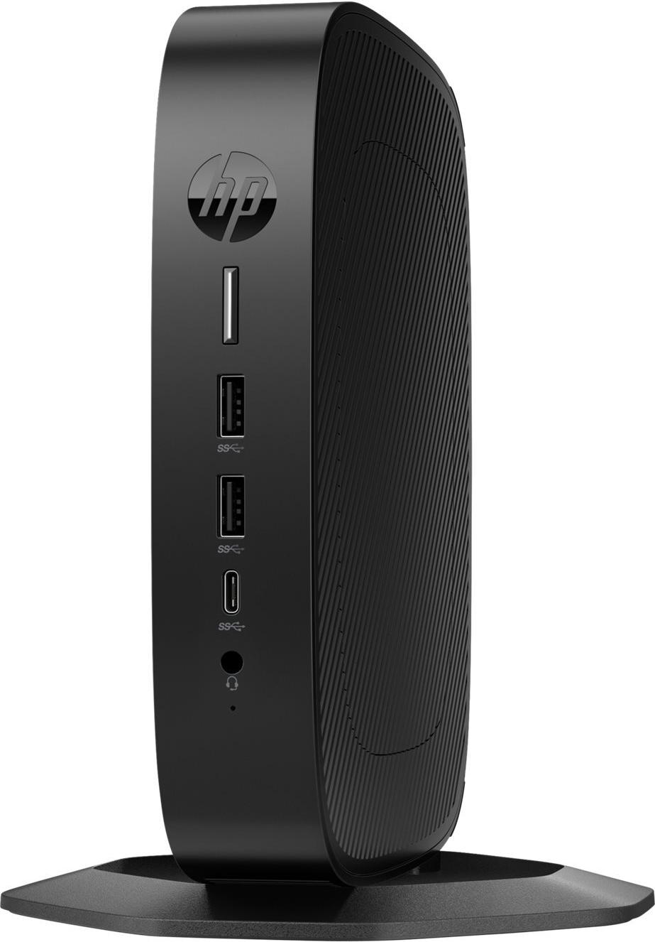 HP Elite t655 Thin Client SFF AMD Ryzen Embedded R2314 2,1 GHz 8 GB RAM 32 GB eMMC Schwarz