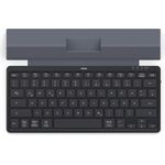 Hama Multi-Device-Tastatur Travel 600, Hülle, Bluetooth®, klein, SW, QWERTZ DE (00125138)