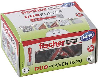 Fischer DUOPOWER Dübel Rund 100 Stück(e) (535453)