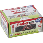 Fischer DUOPOWER Dübel Rund 100 Stück(e) (535453)