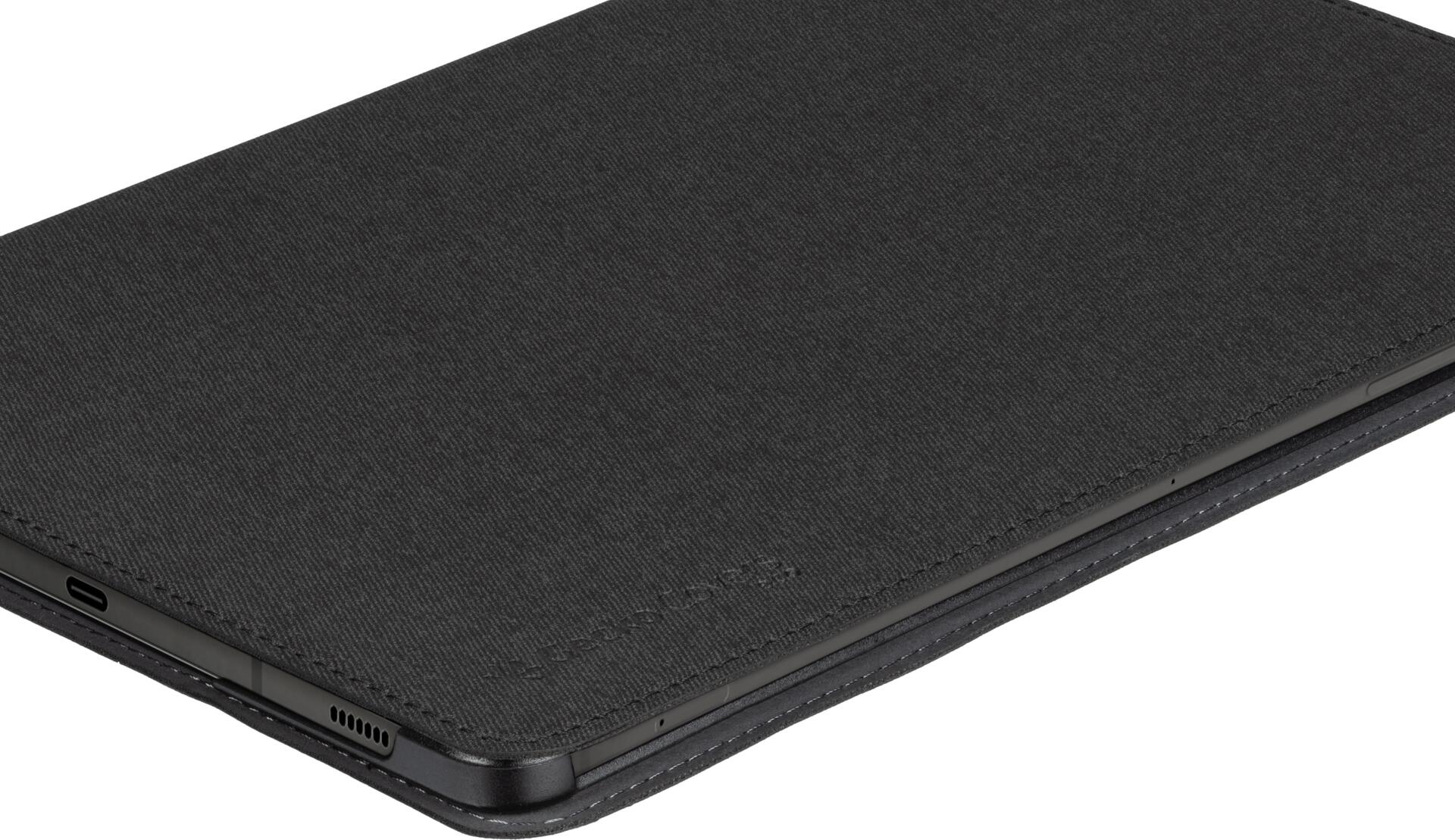 Gecko Covers EasyClick eco Folio-Schutzhülle für Samsung Galaxy Tab S9/S9 FE 11" Schwarz