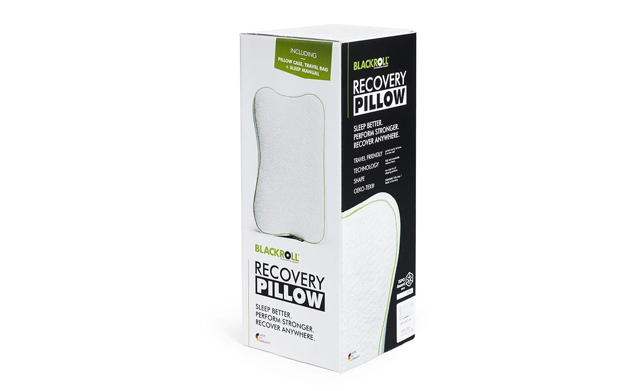 BLACKROLL Recovery Pillow Komprimierbar 49 x 28 x 11 cm Weiß