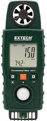 Extech EN510 Anemometer 0.4 bis 20 m/s mit Temperaturmessfunktion (EN510)