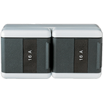 Jung 8220 KINAW Steckdose Typ F Schwarz (8220KINAW)