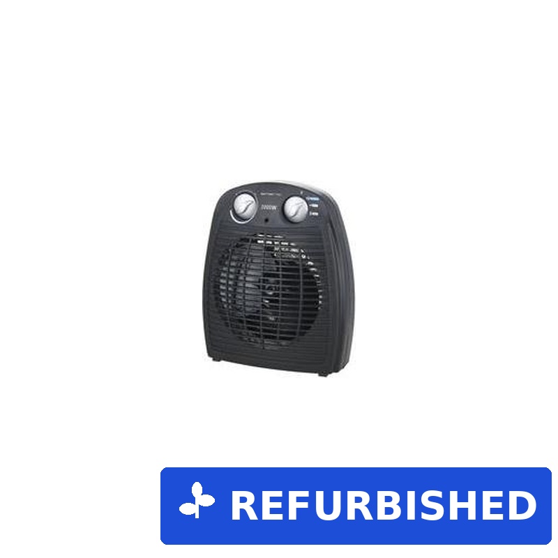 Emerio Heizlüfter 2000 Watt 2 Heizstufen, Thermostat, 20qm2 (FH-106737.2) (geöffnet)